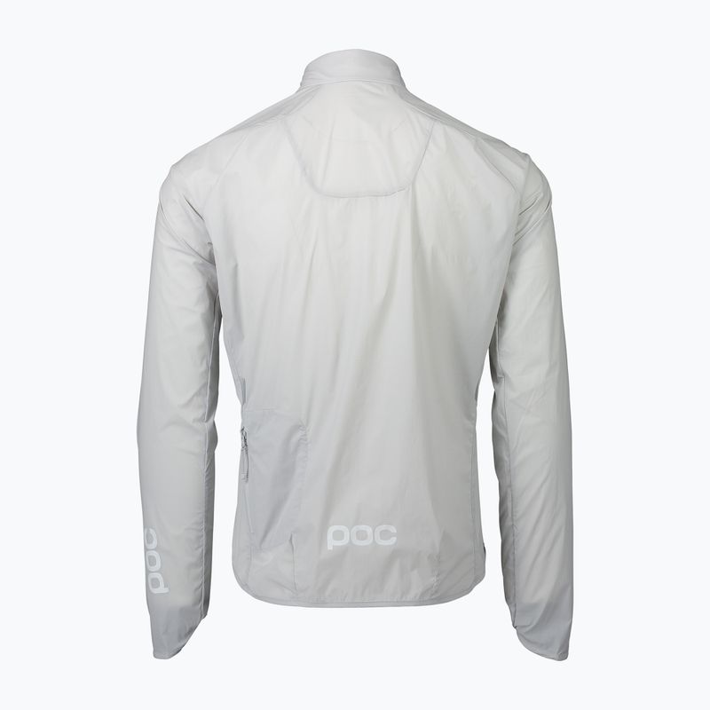 Giacca da ciclismo da uomo POC Pure-Lite Splash grigio granito 2