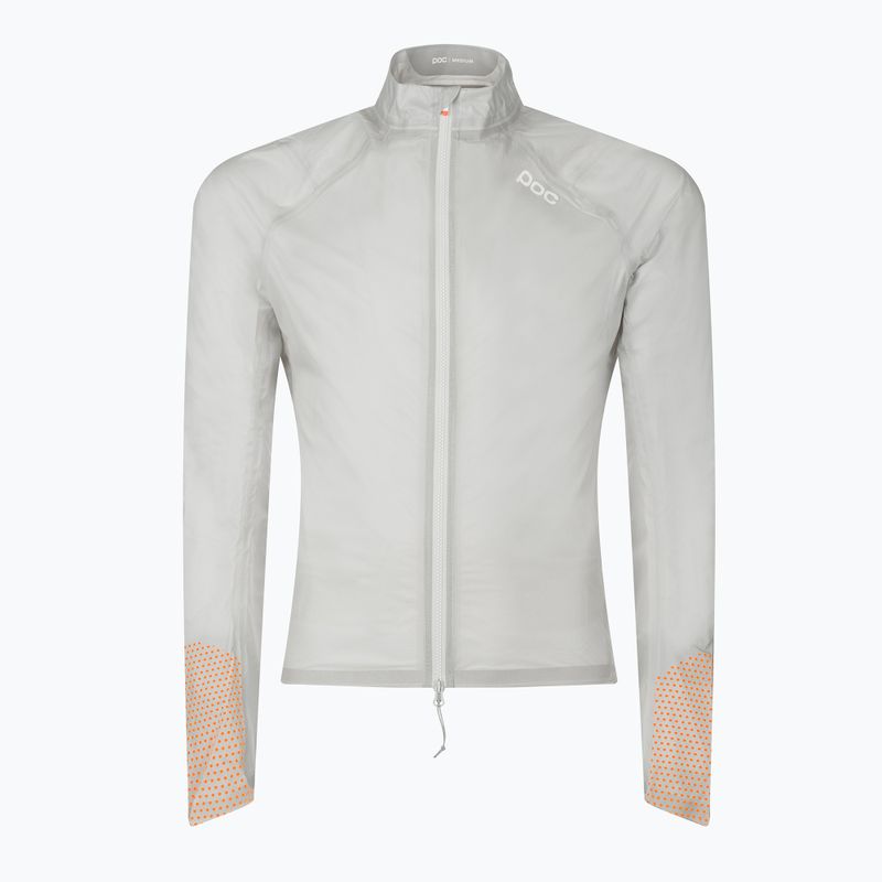 Giacca da ciclismo da uomo POC Haven Rain grigio granito