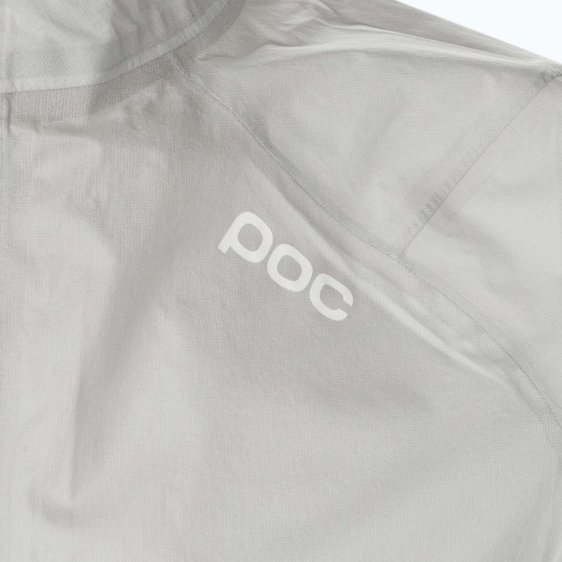 Giacca da ciclismo da uomo POC Haven Rain grigio granito 3