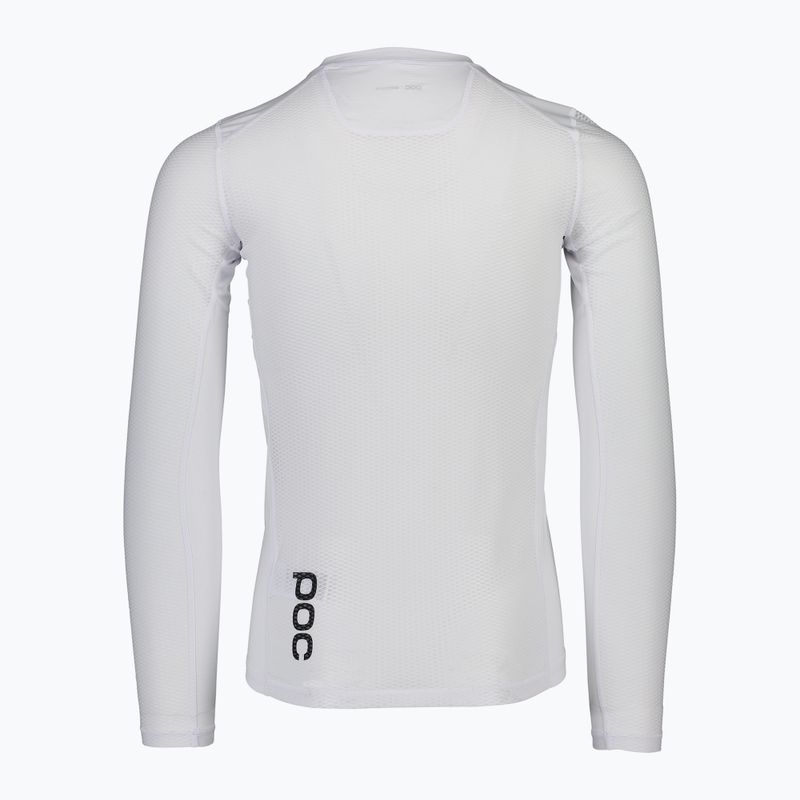 Canottiera ciclismo uomo POC Essential Layer LS hydrogen white 2