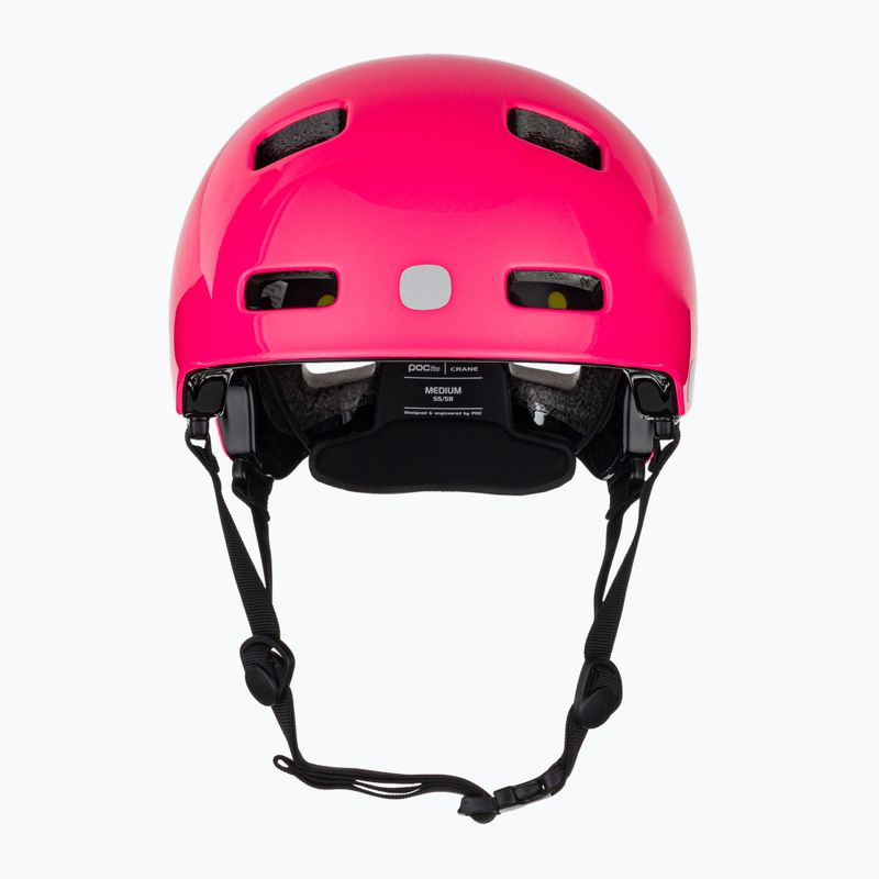 Casco da bici per bambini POC Pocito Crane MIPS rosa fluo 2
