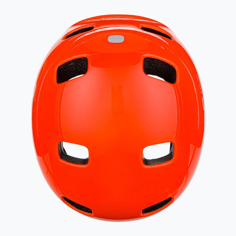 Casco da bici per bambini POC Pocito Crane MIPS arancione fluorescente 6