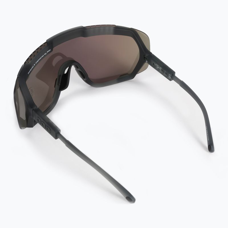 Occhiali da sole POC Devour nero/grigio/verde scuro a specchio 2