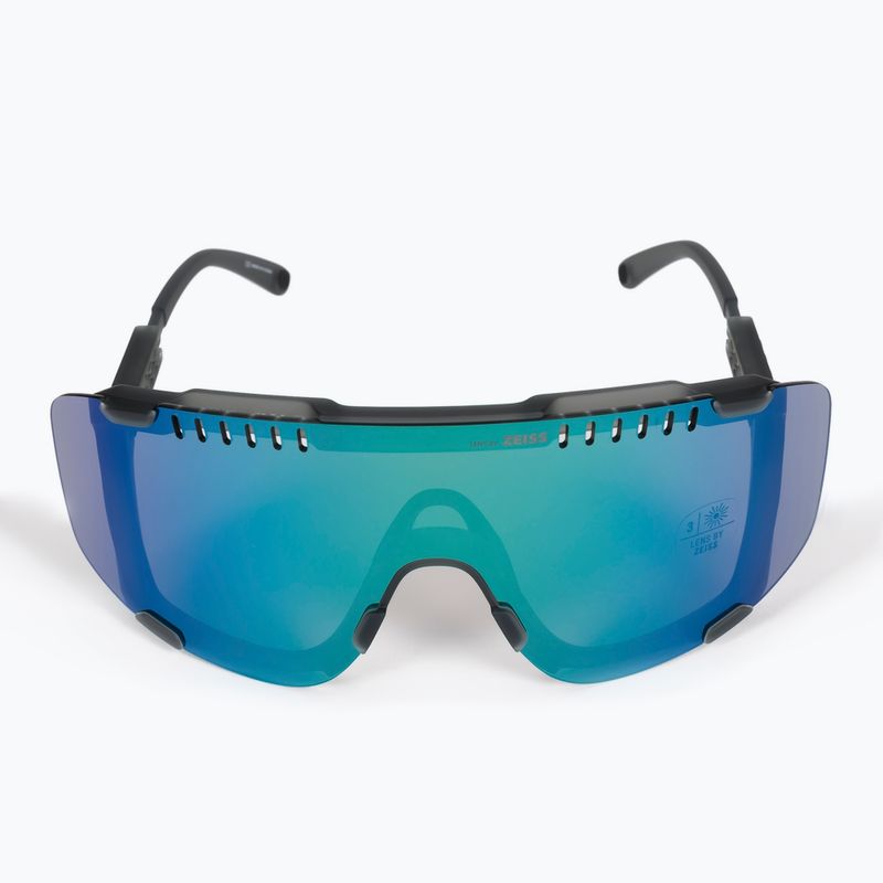 Occhiali da sole POC Devour nero/grigio/verde scuro a specchio 3
