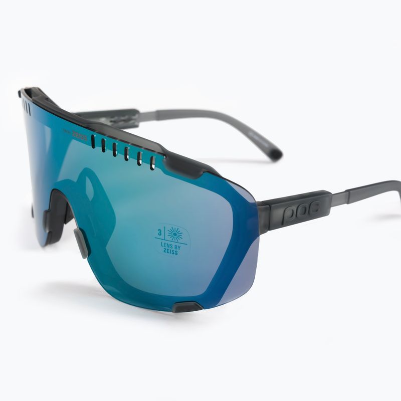 Occhiali da sole POC Devour nero/grigio/verde scuro a specchio 5