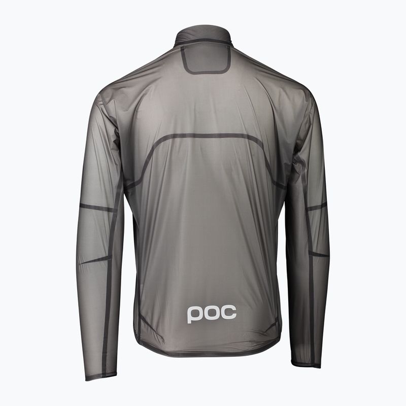 Giacca da ciclismo da uomo POC The Supreme Rain grigio silvestre 9