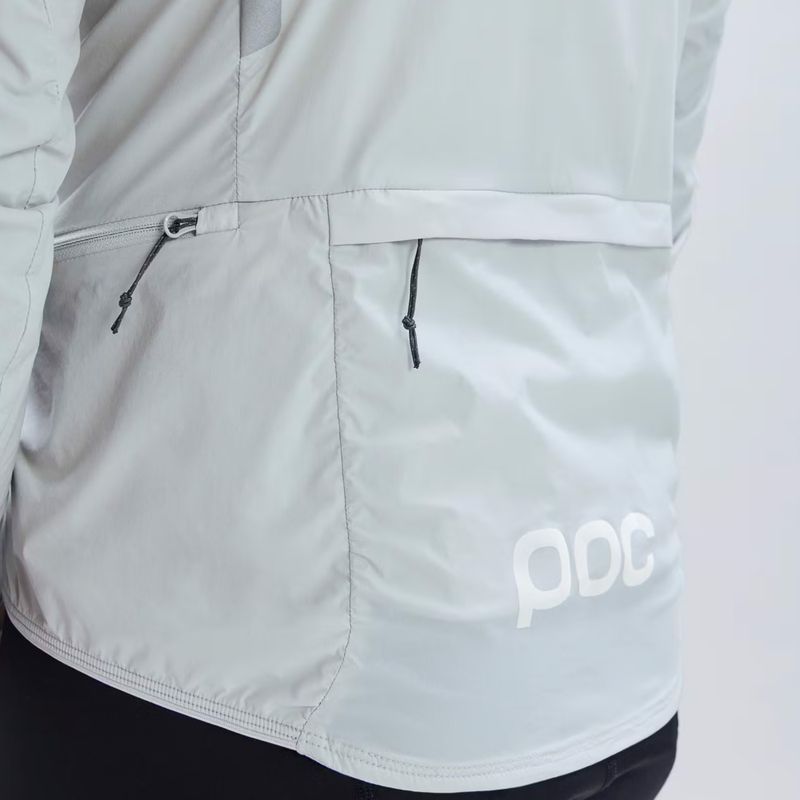 Giacca da ciclismo da uomo POC Pro Thermal grigio granito 4