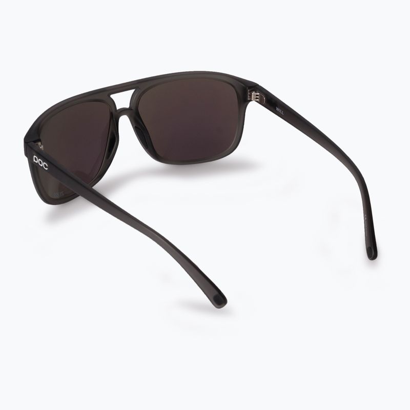 Occhiali da sole POC Will uranium nero/grigio/verde intenso a specchio 2