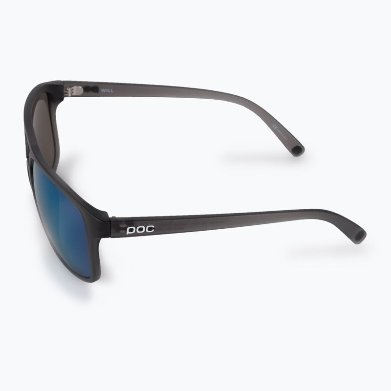 Occhiali da sole POC Will uranium nero/grigio/verde intenso a specchio 4