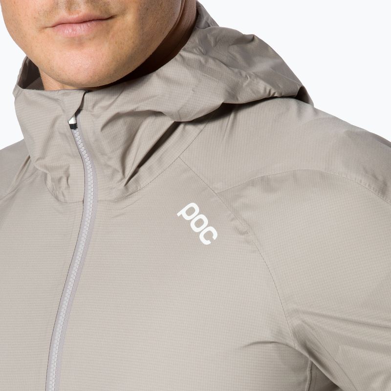 Giacca da ciclismo da uomo POC Signal all-weather grigio pietra di luna 5