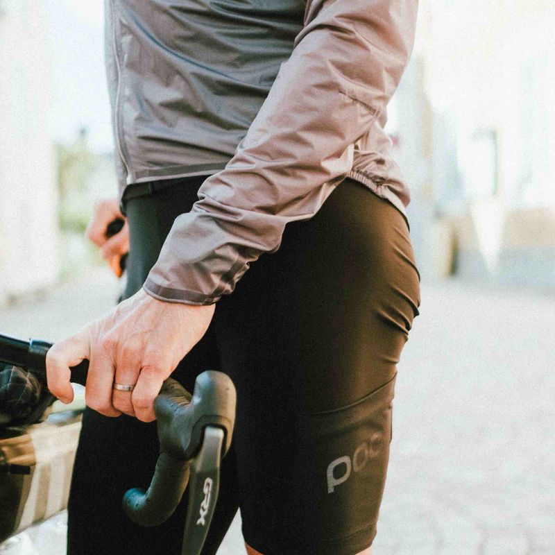 Pantaloncini POC Ne-plus Ultra VPDs da uomo nero uranio 4