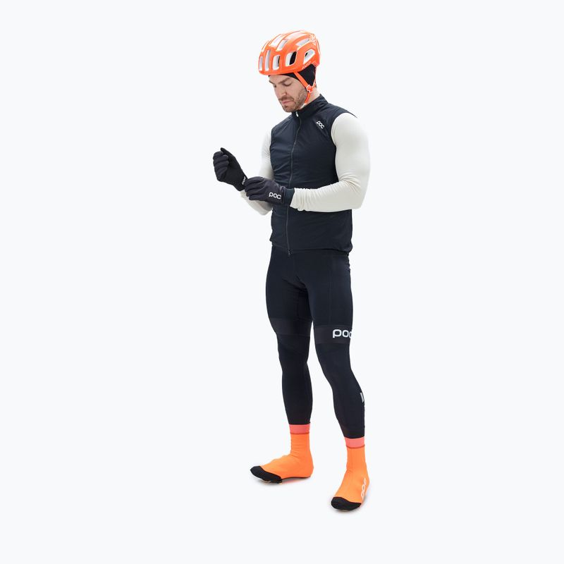 Gilet da bicicletta POC Pro Thermal nero uranio 11