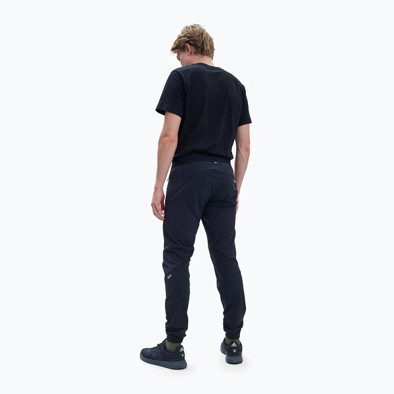 Pantaloni da ciclismo da uomo POC Rhythm Resistance nero uranio 2