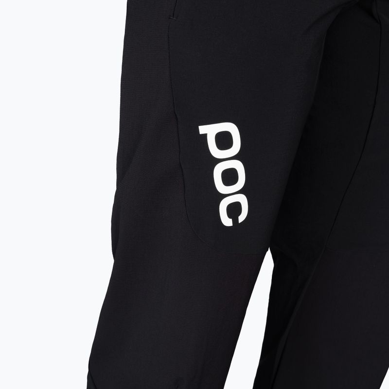 Pantaloni da ciclismo da uomo POC Rhythm Resistance nero uranio 6