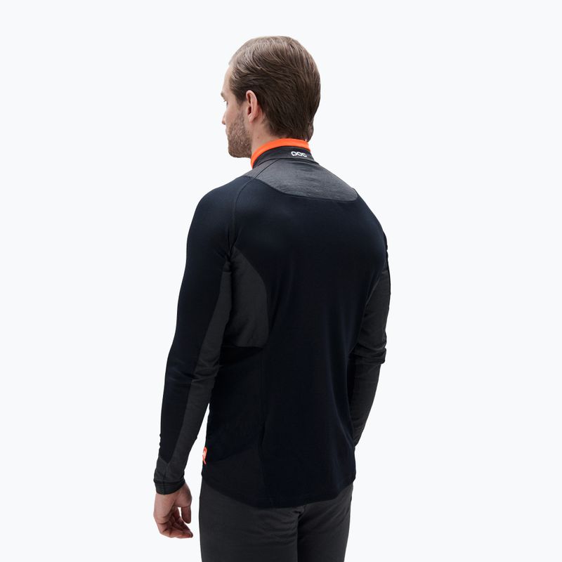 Maglia termica POC Resistance Layer Jersey uranium black 3