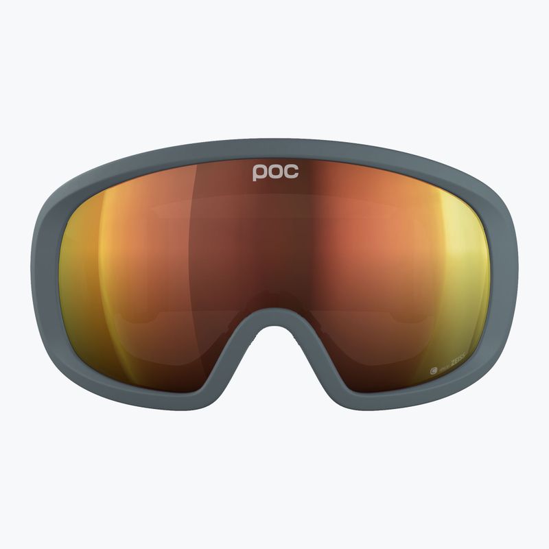 Occhiali da sci POC Fovea Mid Clarity grigio pegasi/arancione pegasi 2