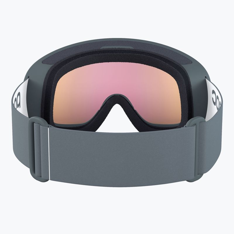 Occhiali da sci POC Fovea Mid Clarity grigio pegasi/arancione pegasi 3