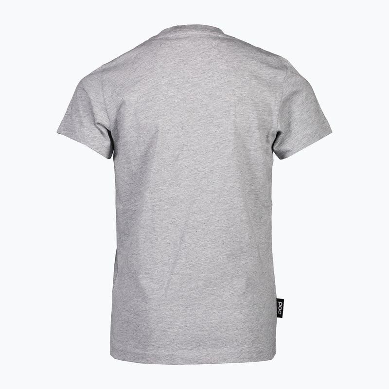 Maglietta POC da bambino 61607 Tee grigio/melange 2