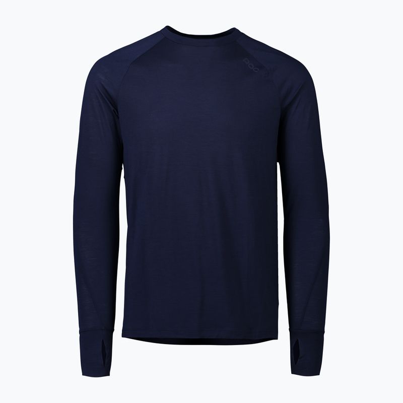 Manica lunga trekking POC Light Merino turmaline navy