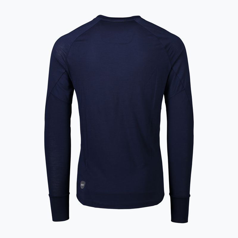 Manica lunga trekking POC Light Merino turmaline navy 2