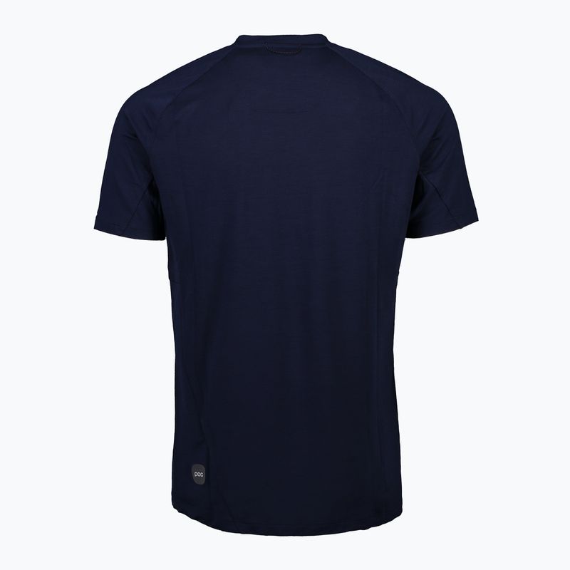 Maglia ciclismo POC Light Merino uomo turmaline navy 2