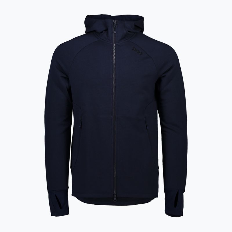 Giacca da trekking uomo POC Merino Zip Hood turmaline navy