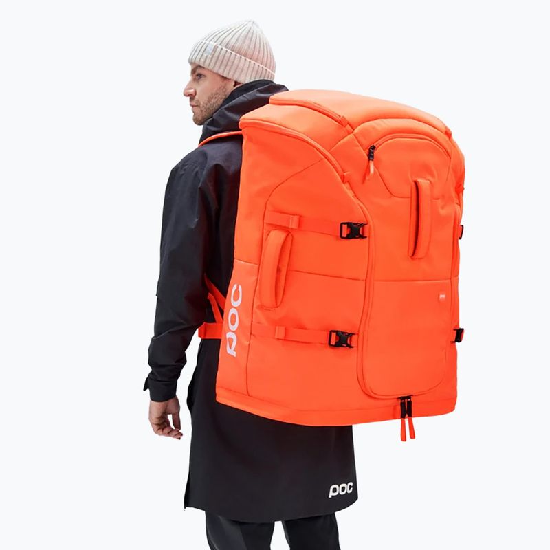 Zaino da sci POC Race 130 l arancione fluorescente 3
