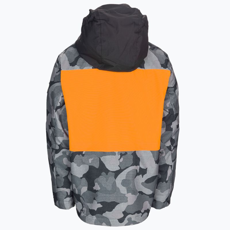Giacca da snowboard Quiksilver Groomer da bambino nero vero 2