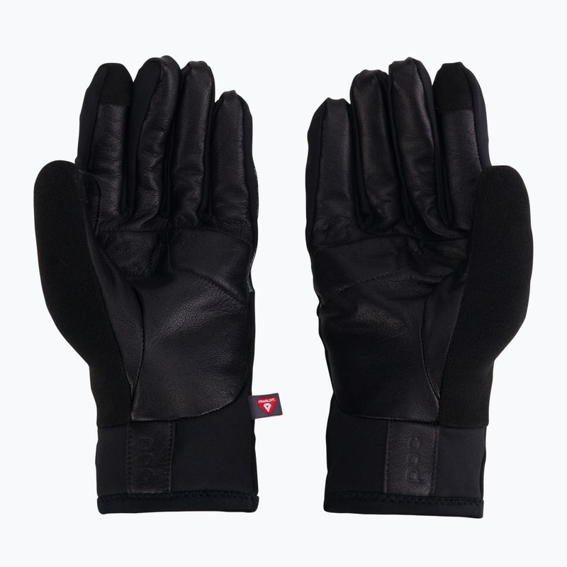 Guanti da ciclismo POC Thermal nero uranio 2