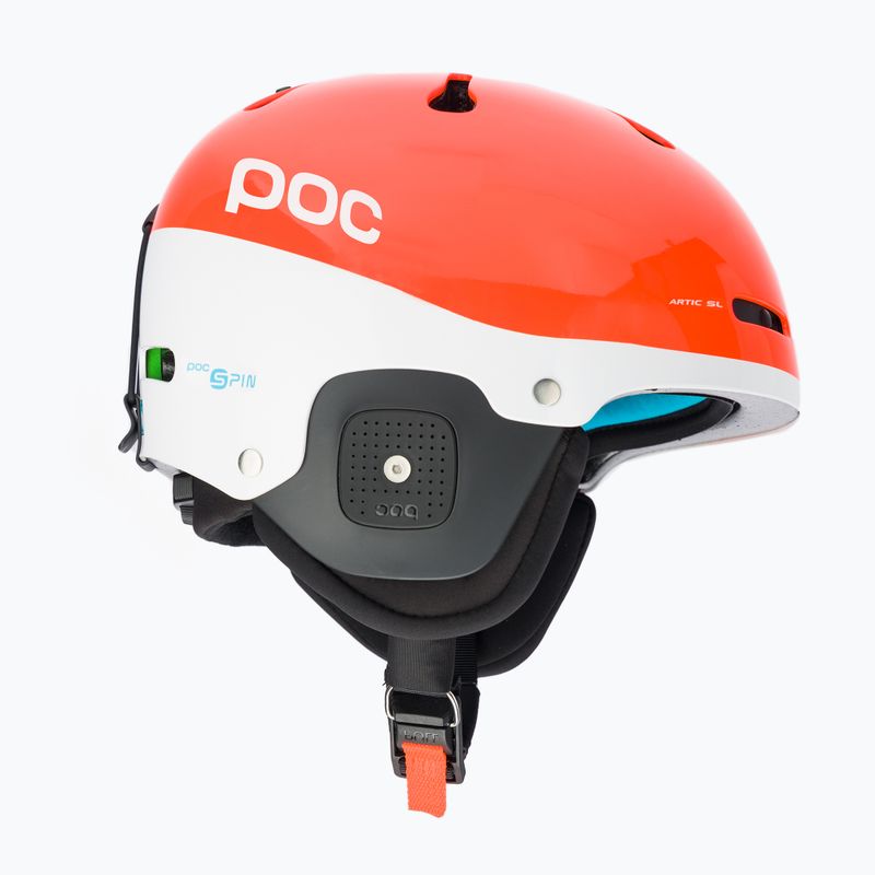 Casco da sci POC Artic SL 360 SPIN arancione fluorescente 4