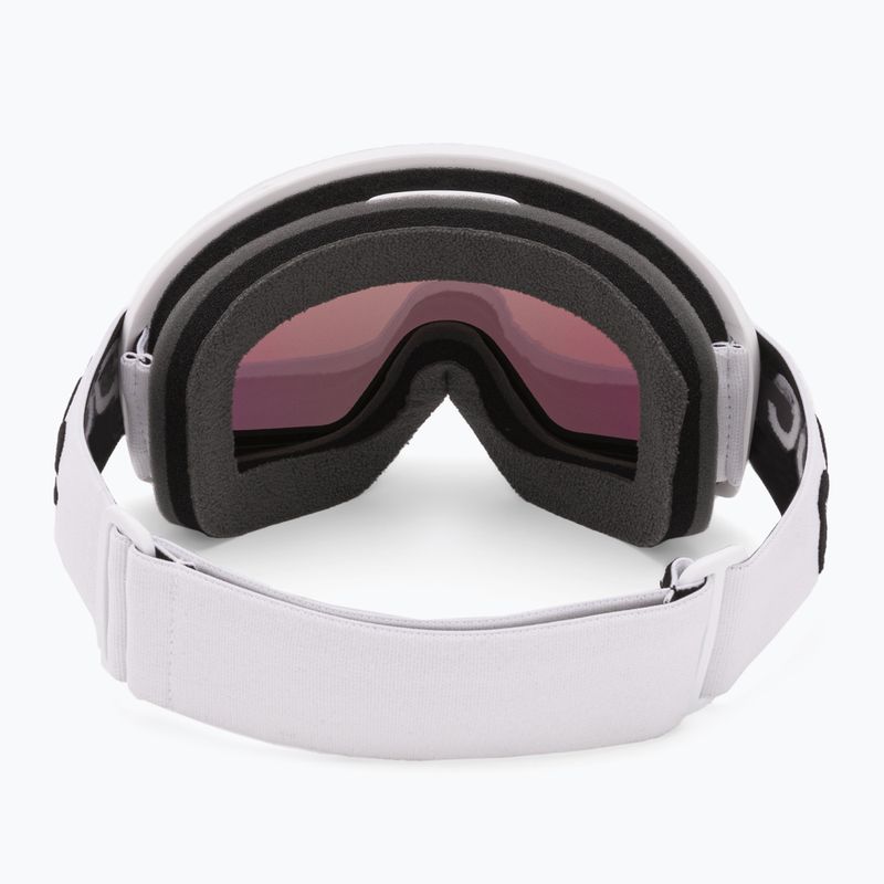 Occhiali da sci POC Opsin Clarity bianco idrogeno/arancio specchiato 3