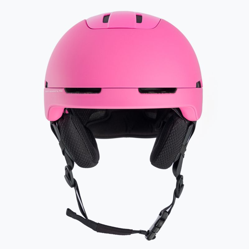 Casco da sci da donna POC Obex Spin actinium rosa 2