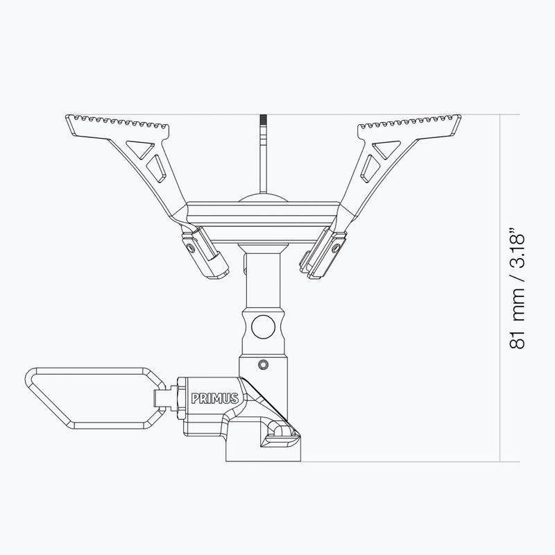 Fornello da campeggio Primus Micron III Piezo 3