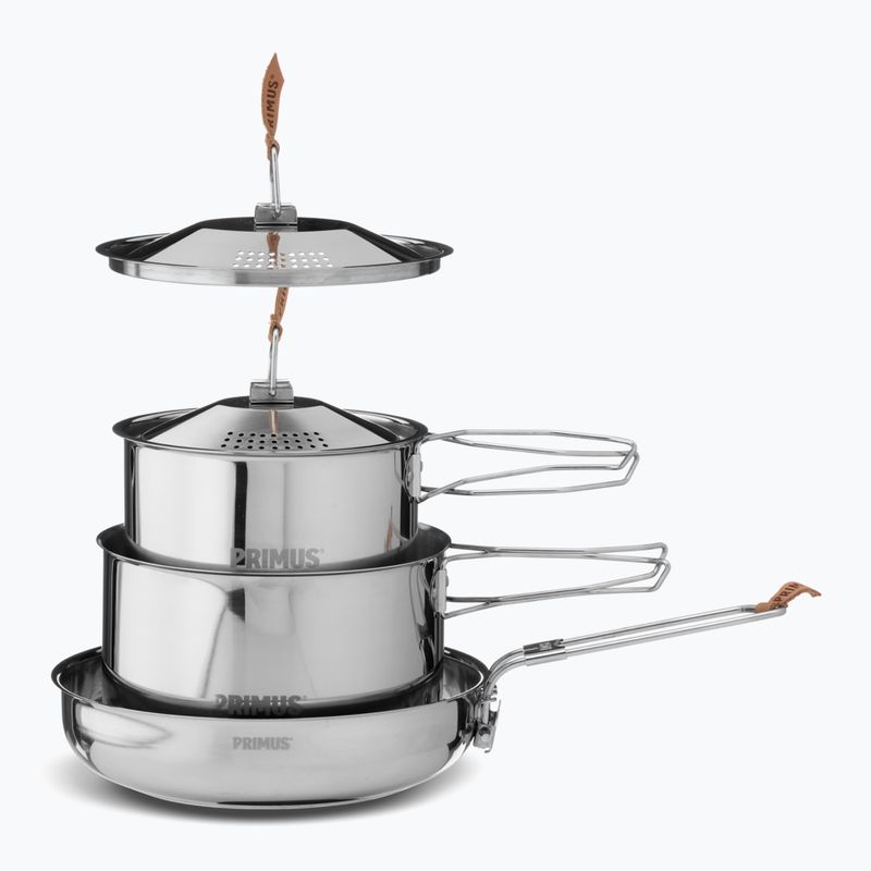 Primus CampFire Cookset 1 l + 1,8 l + padella