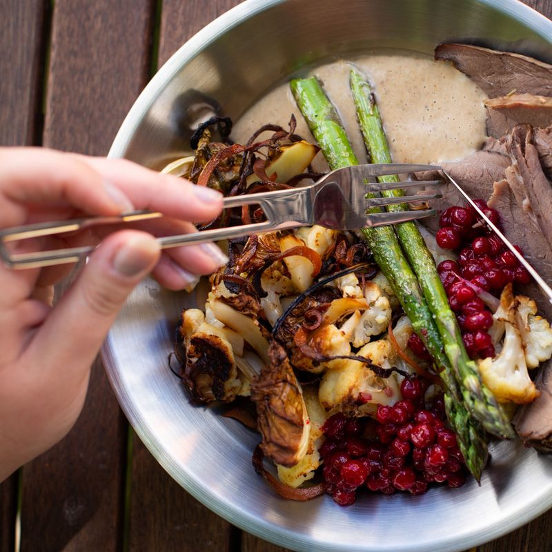 Posate da campeggio Primus Leisure Cutlery blue 2