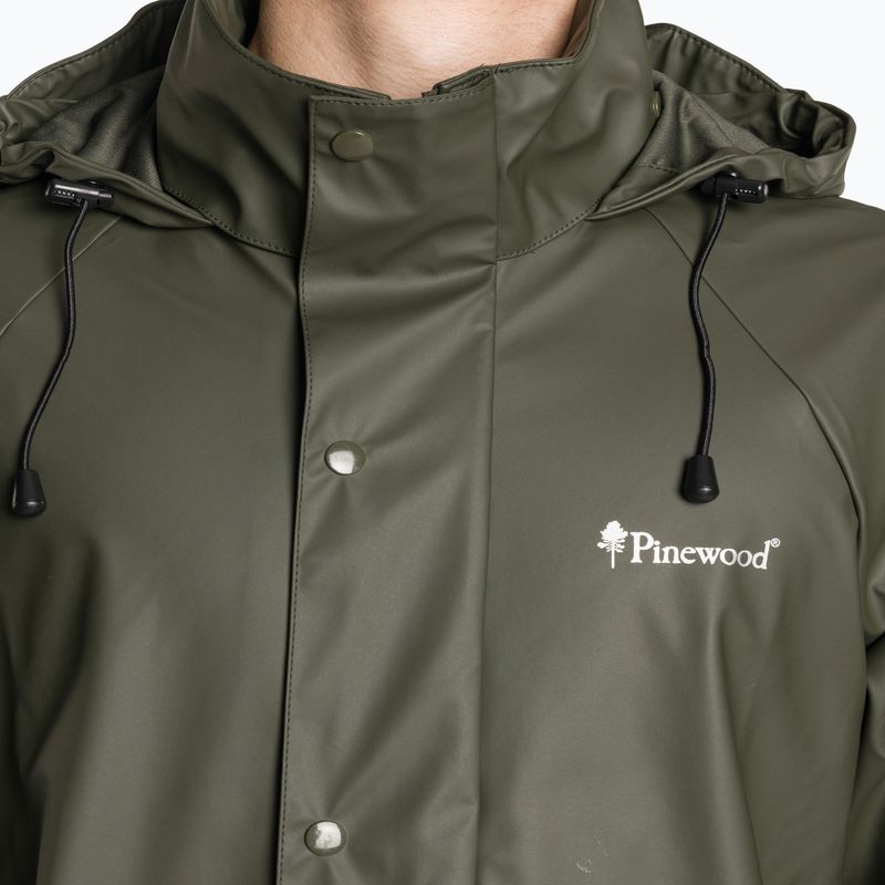 Giacca da pioggia Pinewood da uomo Verde Gremista 4