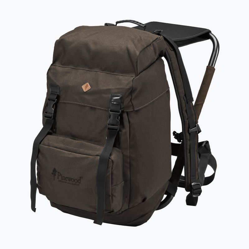 Sedia da caccia Pinewood 35 l zaino da trekking marrone scamosciato 6