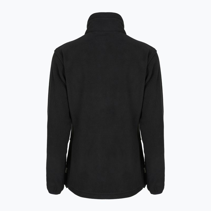 Felpa trekking donna Pinewood Finnveden Fleece nero 2