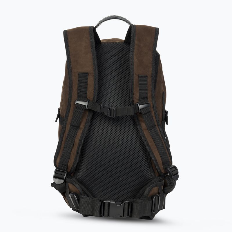Zaino da trekking Pinewood Outdoor 22 l in pelle scamosciata marrone 3