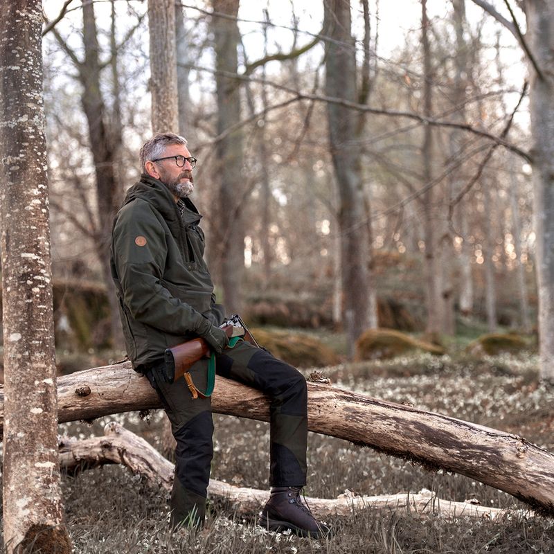 Pantaloni da trekking uomo Pinewood Caribou TC Extreme moss green/black 7