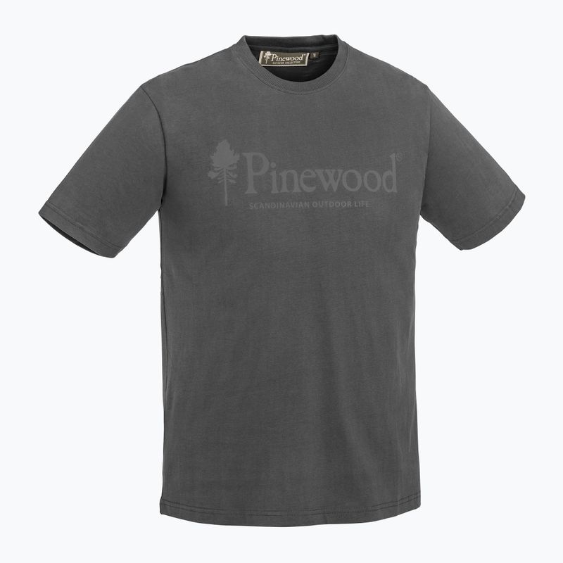 Maglietta Pinewood Outdoor Life da uomo d.antracite