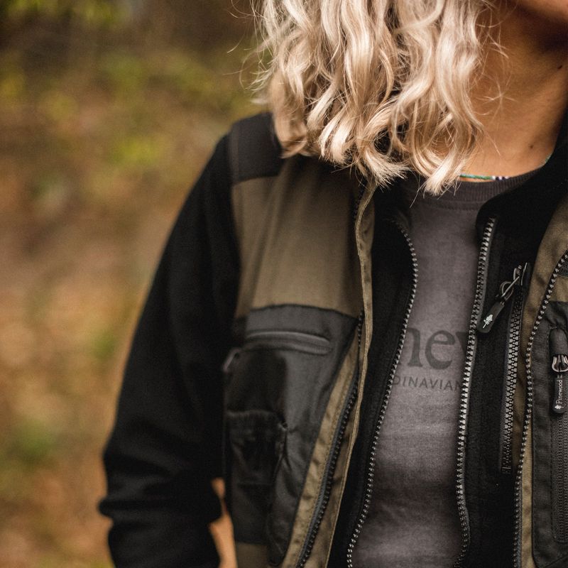 Maglietta Pinewood Outdoor Life donna antracite scuro 6