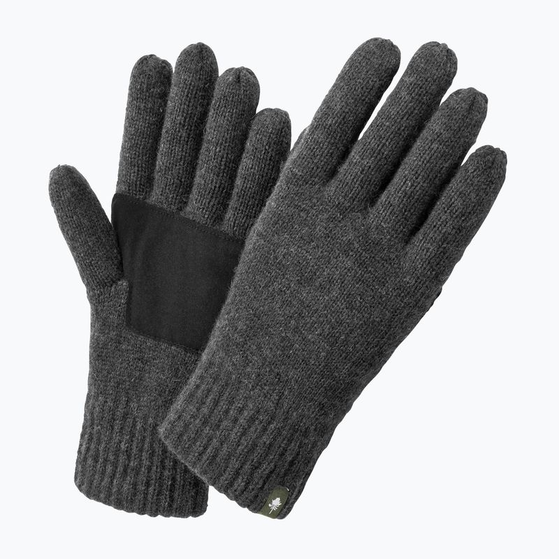 Guanti da trekking da donna Pinewood Knitted Wool d.anthracite mel