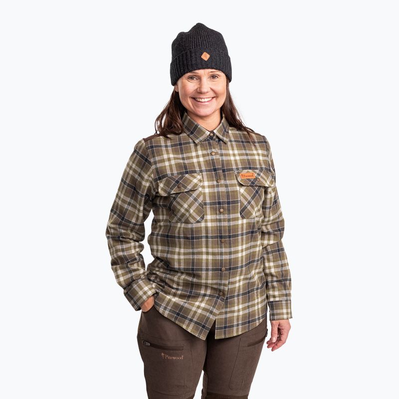 Berretto invernale in lana lavorato a maglia Pinewood mel antracite scuro 7