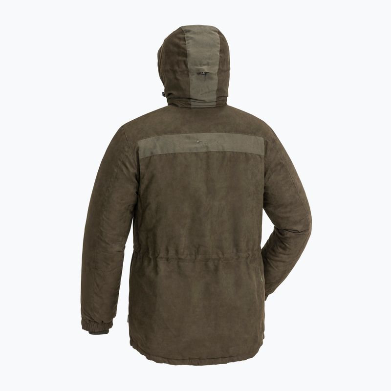 Giacca imbottita da uomo Pinewood Abisko Småland 2.0 suede brown 2