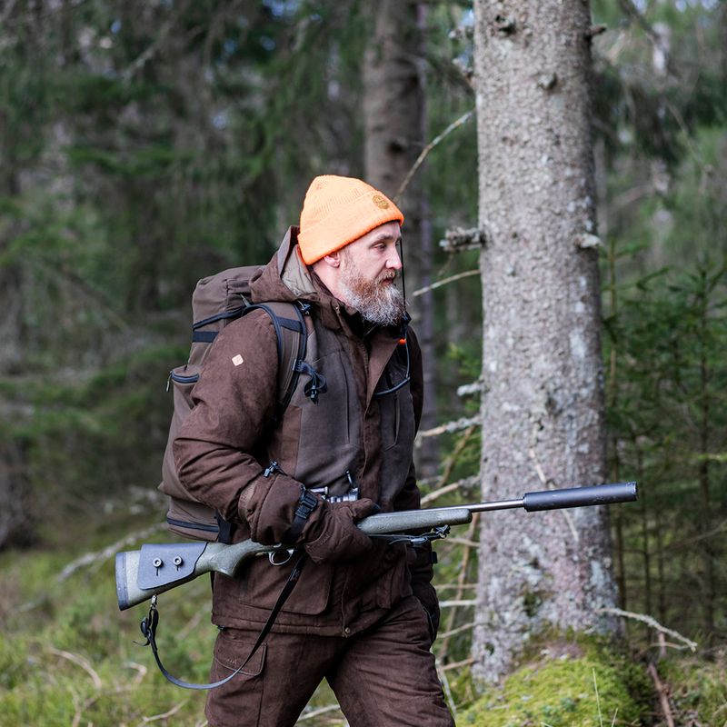 Giacca imbottita da uomo Pinewood Abisko Småland 2.0 suede brown 5