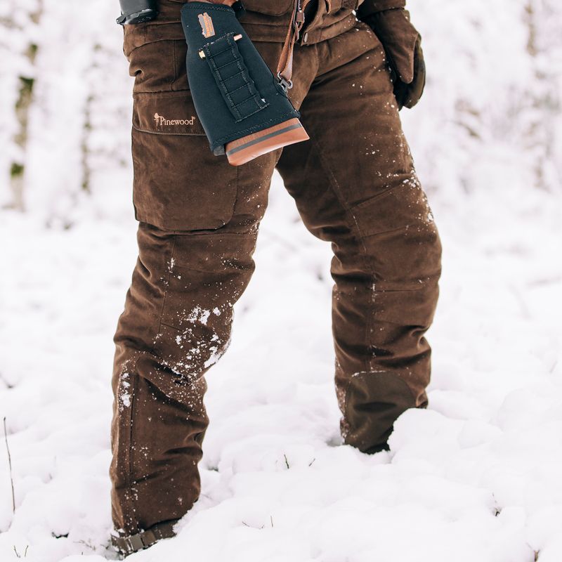 Giacca imbottita da uomo Pinewood Abisko Småland 2.0 suede brown 10