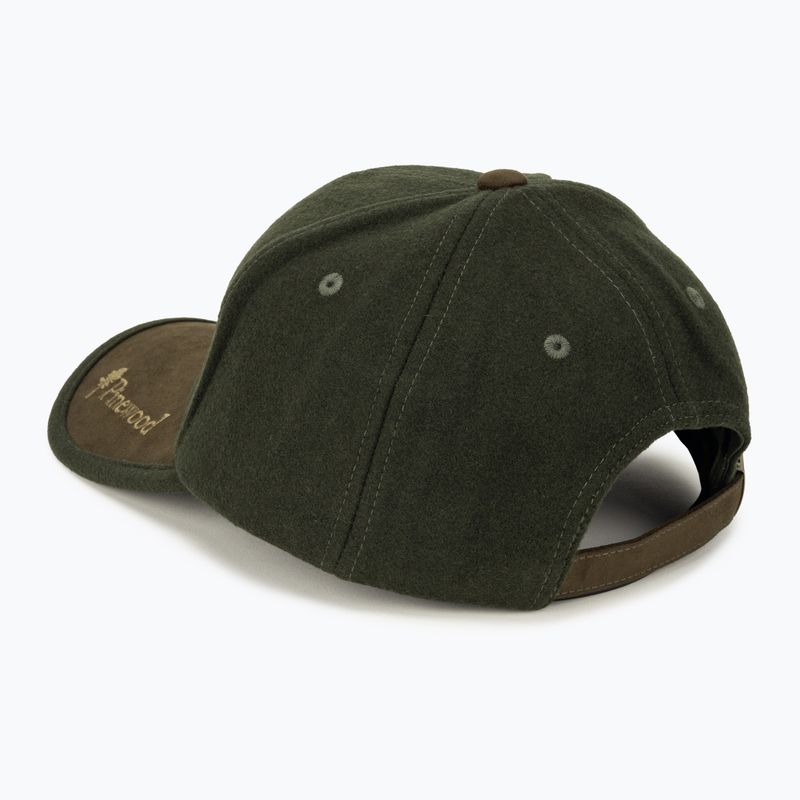 Berretto da baseball Pinewood Edmonton Exclusive verde muschio/marrone scamosciato 3