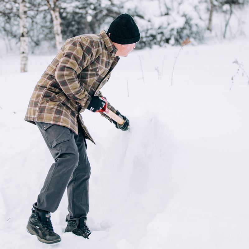 Pantaloni da trekking uomo Pinewood Värnamo Serengeti dark anthracite 6
