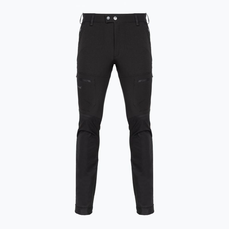 Pantaloni da trekking da uomo Pinewood Finnveden Hybrid nero